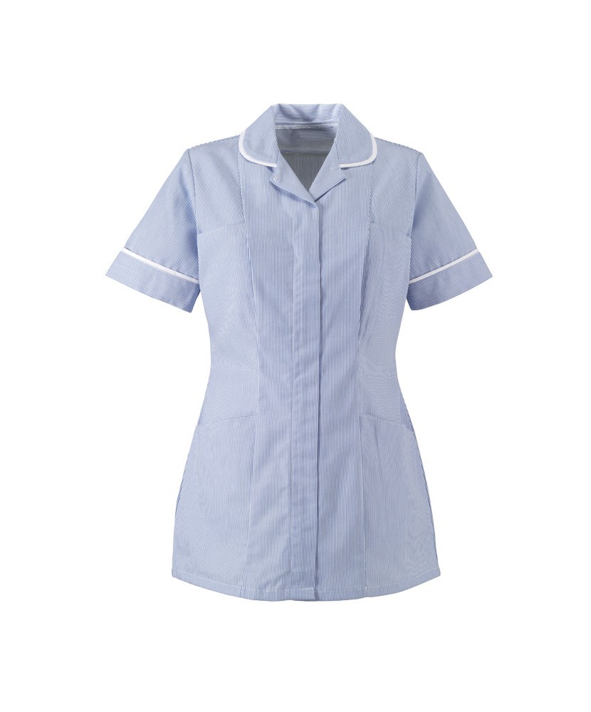 ST298 Round Collar Striped Tunic NEW LOW PRICE