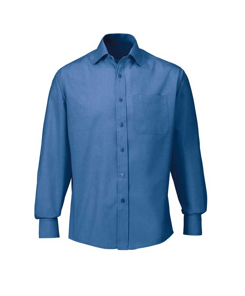 NM953 Alexandra men's woven colour cutaway collar shirt